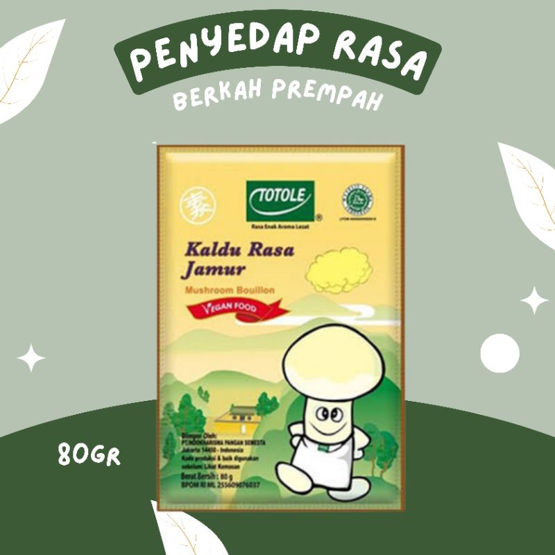

Totole kaldu rasa jamur - 80gr