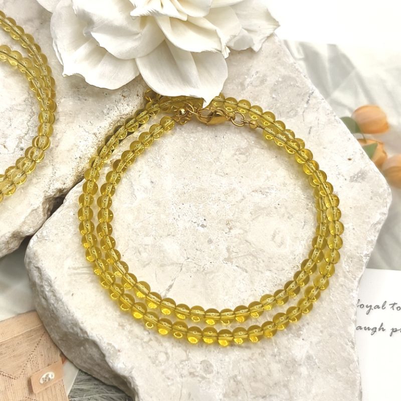 RENJANA - Kalung Batu Alam - Necklace - CITRINE