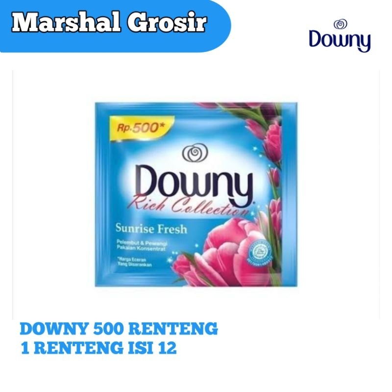 DOWNY 500 1 RENCENG (12 sachet)