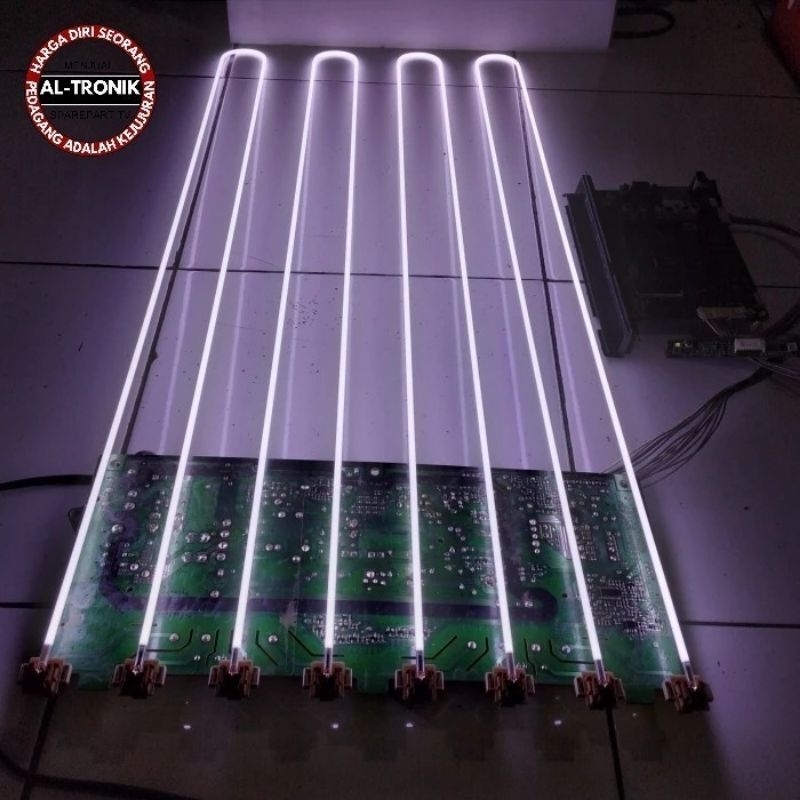 1 SET LAMPU NEON CCFL TV LCD POLYTRON 32 INCH TYPE PLM 32M22 BL BACKLIGHT POLITRON PLM32M22