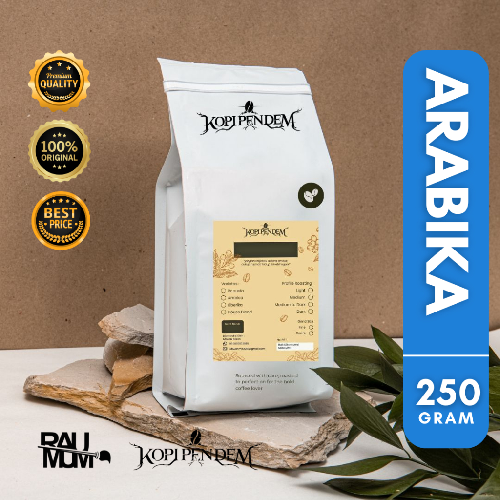 

Kopi Dampit Arabika 250 gram Kopi Pendem 250gr