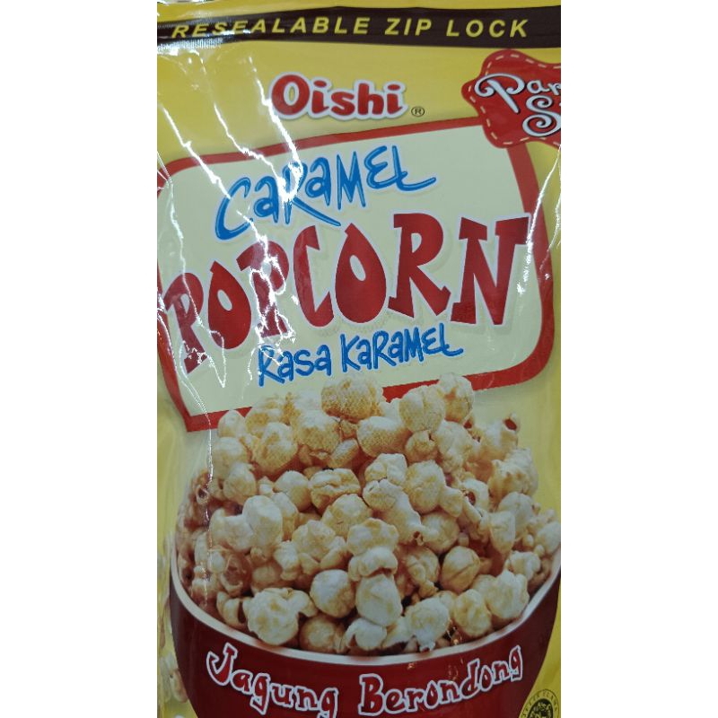 

Popcorn Jagung Berondong Oishi 100 gram