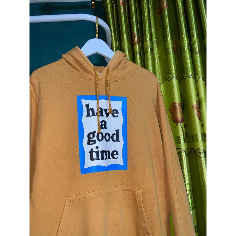 Hoodie Have A Good Time Blue Frame Hagt Second Bekas
