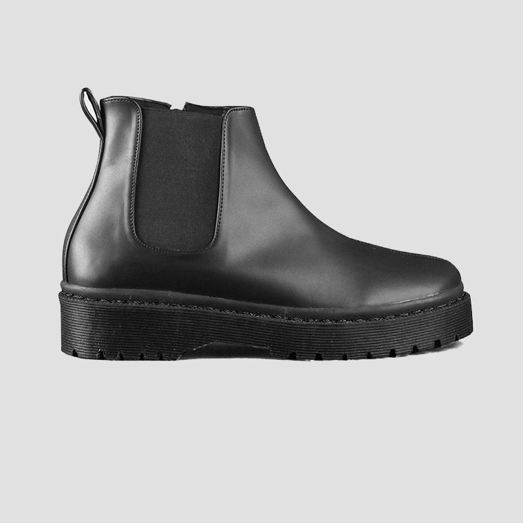 KODE M96H Lvnatica Chelsea Black Series 3641 Sepatu Boots SlipOn Wanita Pantofel Casual Kerja Formal