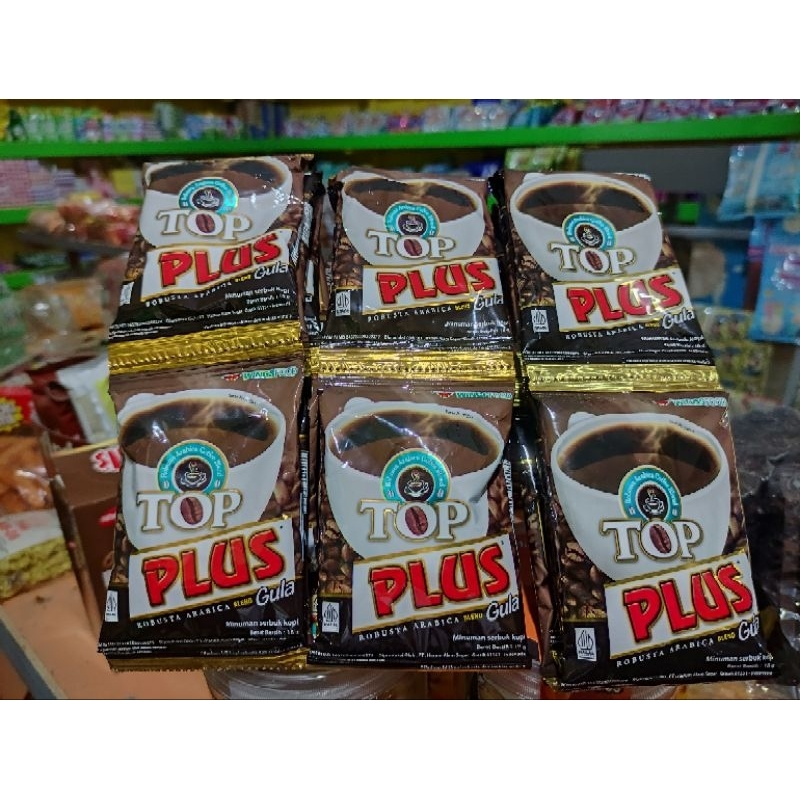 

Kopi Top Plus Gula 1renceng isi 10pcs