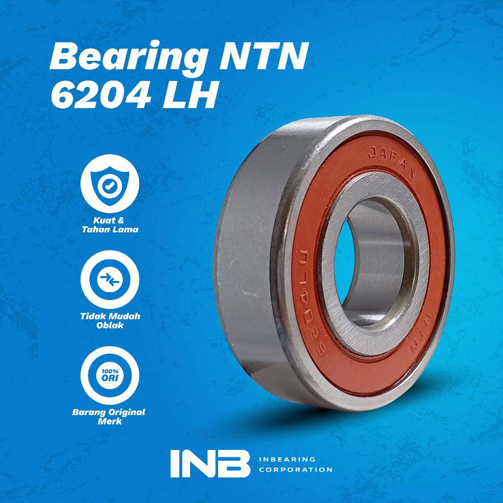 Laker Bearing 6204 LH NTN Bearing As Pully Vario Beat Mio Bearing Rasio Supra Revo INB Original NTN