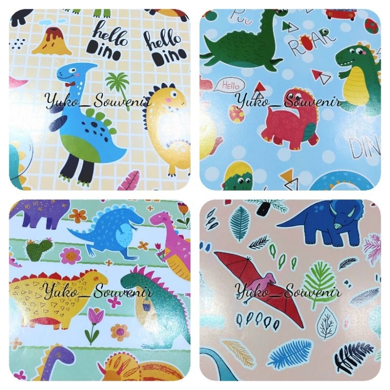 

Kertas Kado Kiky Glossy Tebal Kertas Kado Dinosaurus Kertas Kado Dino Tebal Kertas Kado Karakter Anak Dinosaurus
