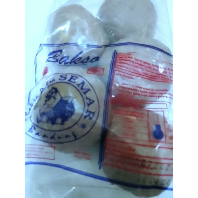 

Bakso urat isi 5 cap semar