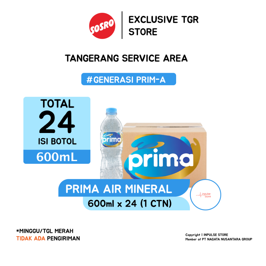 

Prima Air Mineral 600ml x 24