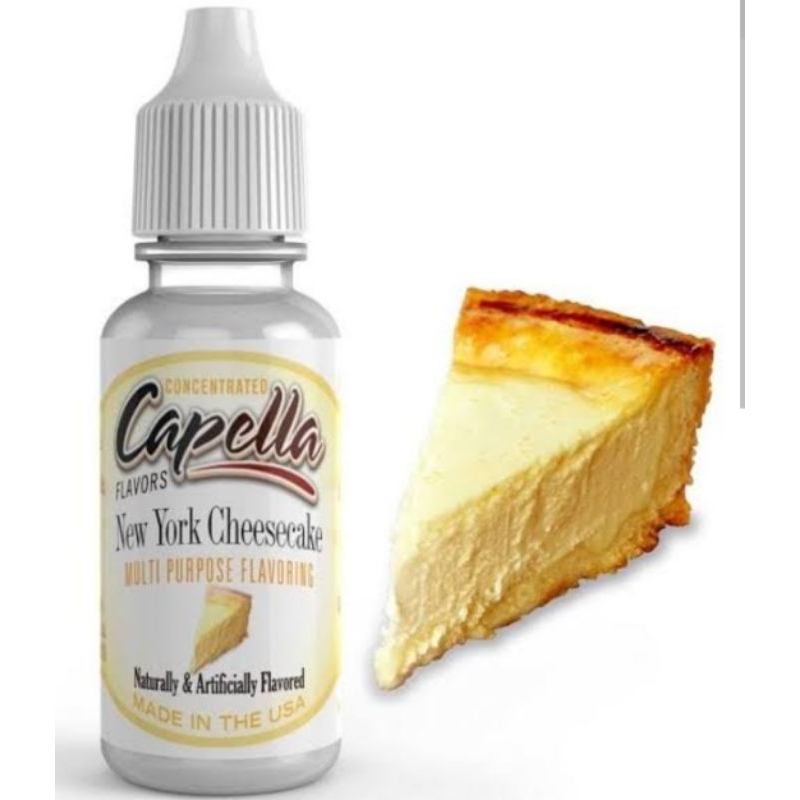 

capella Newyork cheescake essence perasa murni 15ml