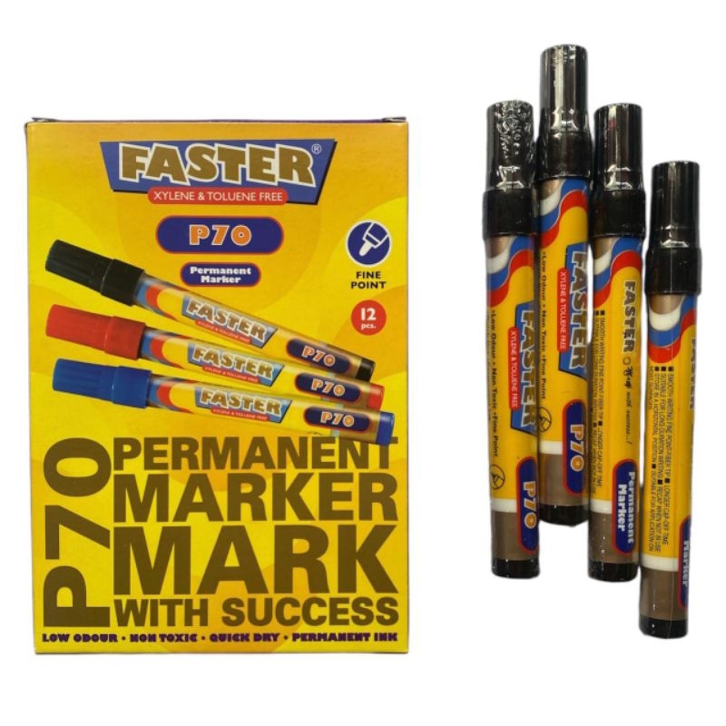 

Spidol Tinta Tidak Beracun Faster/ Permanent
