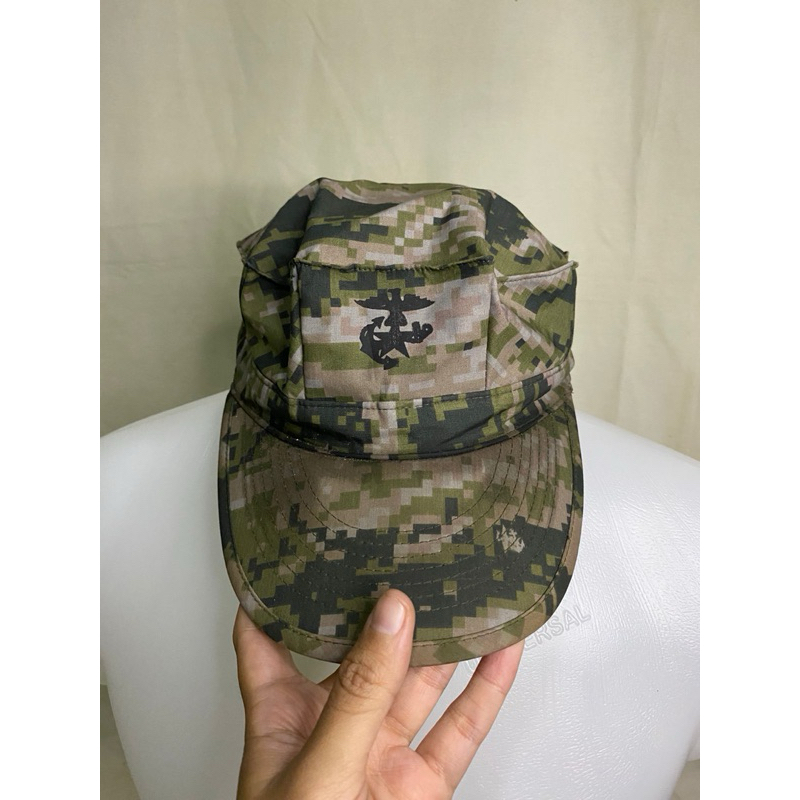 Okinawa Utility Working Cap Topi Army Loreng Digital Tiger Stripes Marines Korea (3)