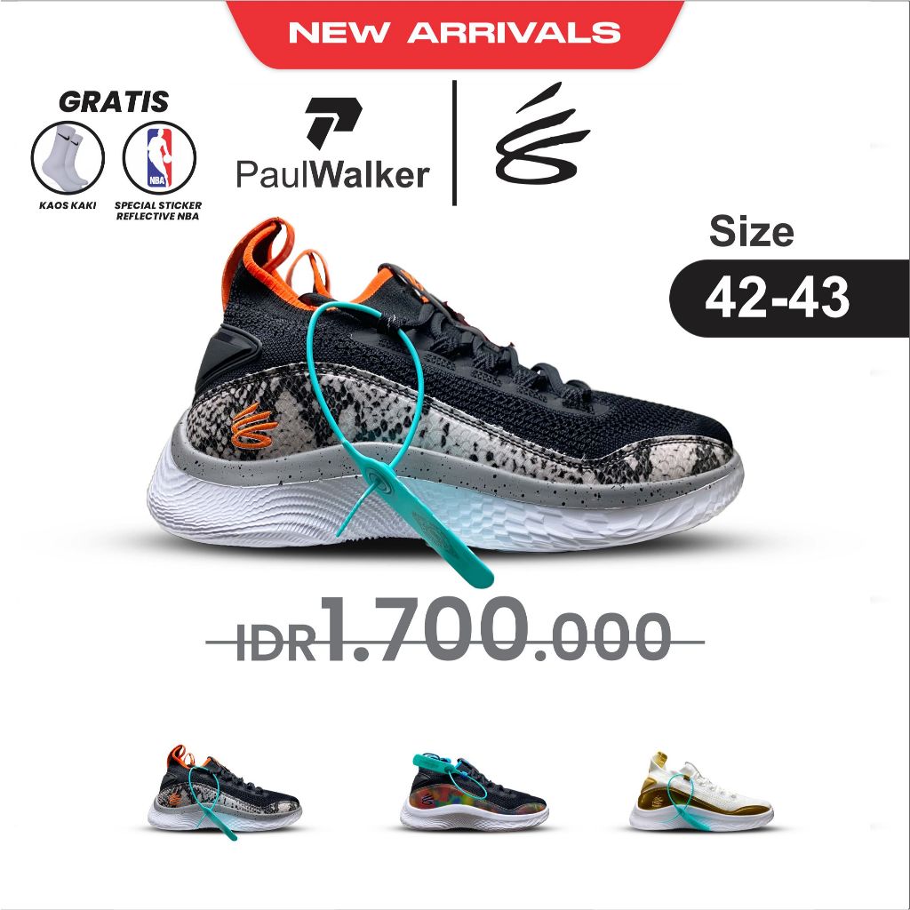 SEPATU BASKET CURRY 8 (BNIB)