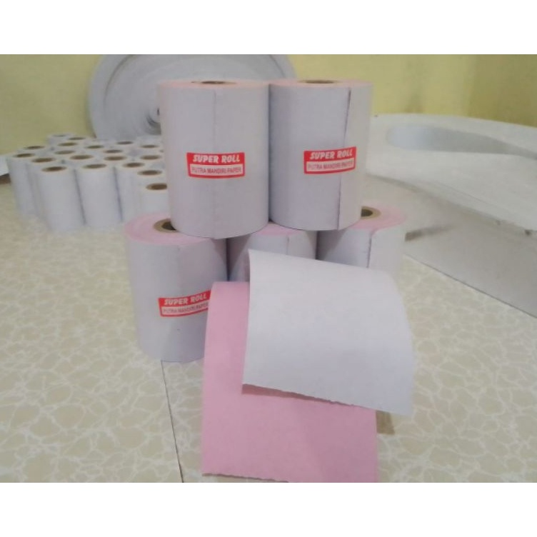 

Best Quality Kertas Kasir NCR 2Ply 75x65 Paket 1 Pcs