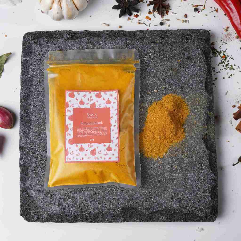 Kunyit Bubuk 50gr Simplisia - Rasa Rasa nya