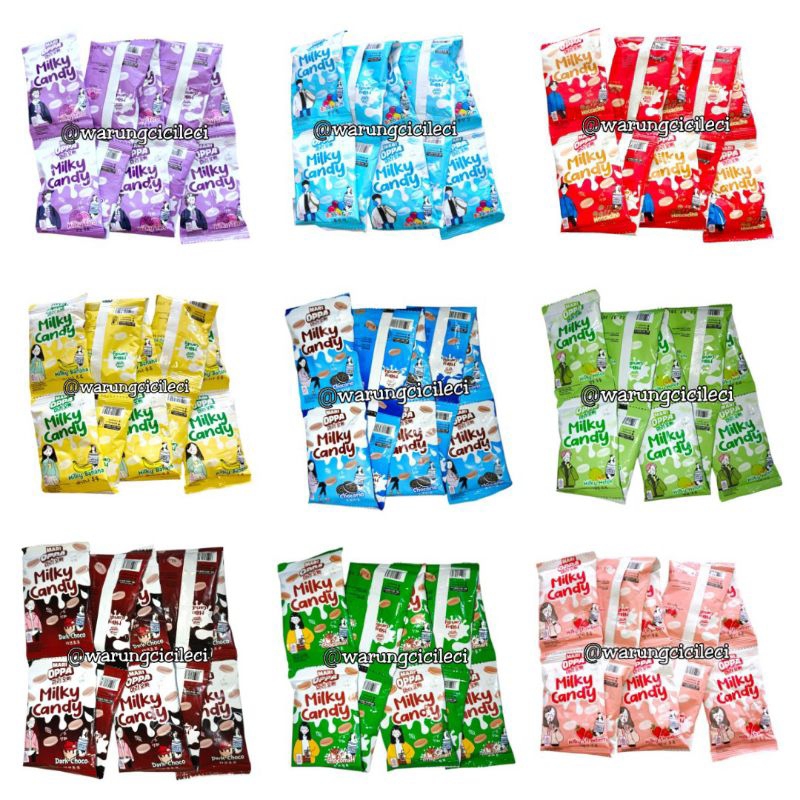 

MARI OPPA - MILKY CANDY - PERMEN SUSU RASA BUAH 12g x 10pcs ( 1 RENCENG )