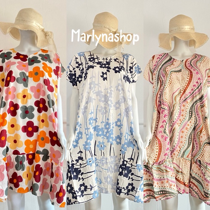 Daster ruffle viral busui Daster viral rayon kekinian