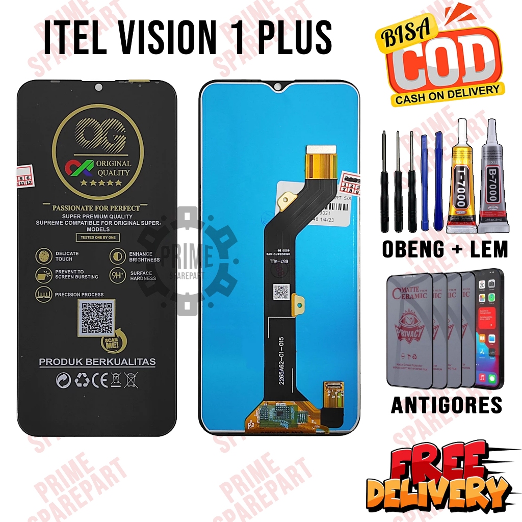 Lcd VISION 1 PLUS Original Oem Lcd Touchscreen VISION 1 PLUS Fullset