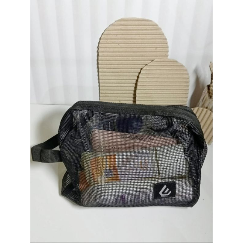 Tas Sabun Jaring - Tas Meke Up Jaring - Tas Kosmetik - Tas Multifungsi
