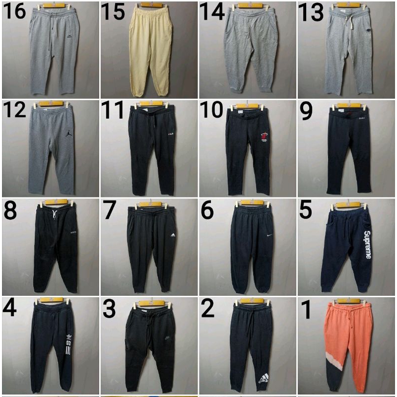 thrift JPA1 l jogger pants l sweat pants premium l brand l track pants  l nike dkk l preloved l seco