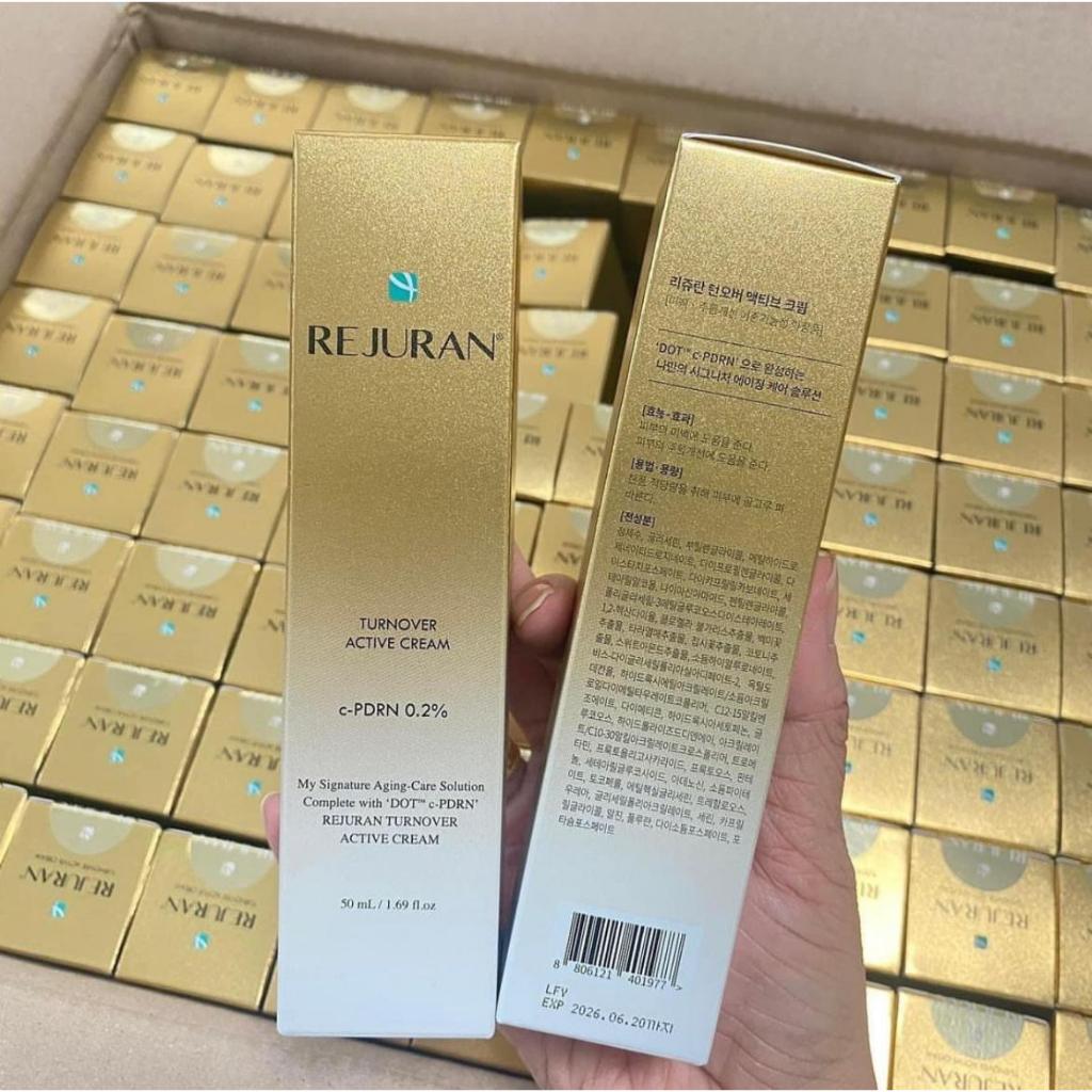 [READY - 100% ORI KOREA] Rejuran Turnover Ampoule Dual Effect 30ml & Rejuran Turn Over Active Cream 