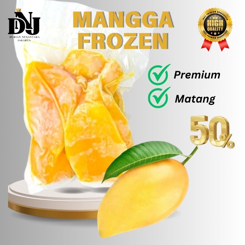 

MANGGA BEKU 500GR/MANGO FROZEN