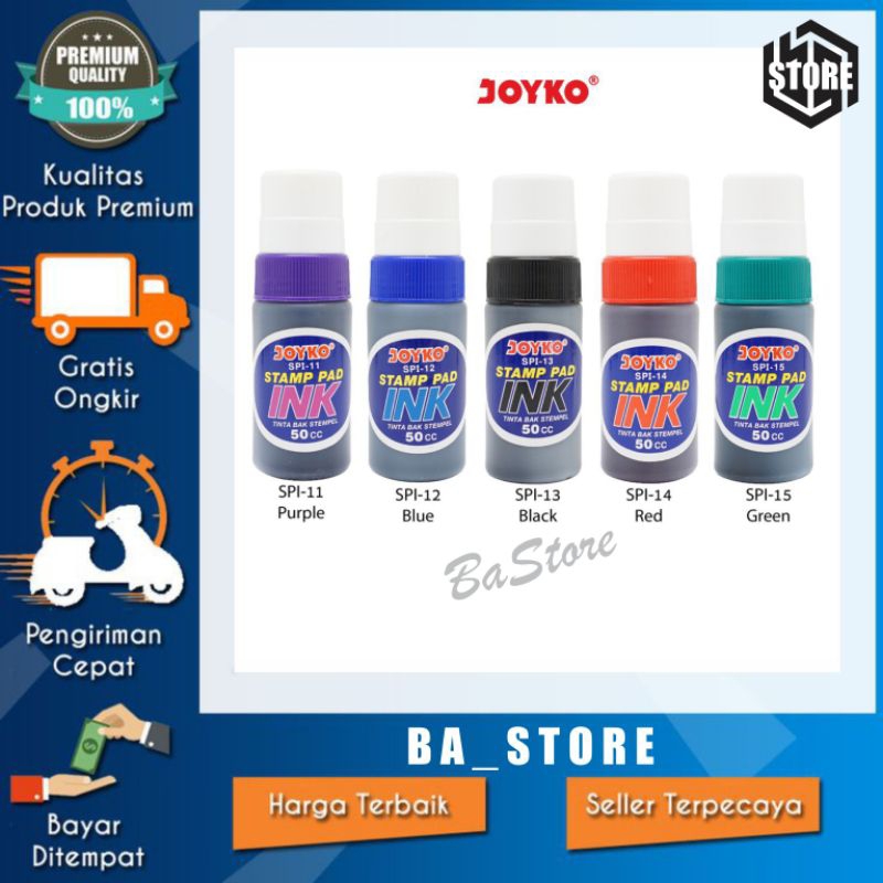 

JOYKO STAMP PAD INK REPILL TINTA/ISI ULANG TINTA STAMP PAD JOYKO PERMANEN
