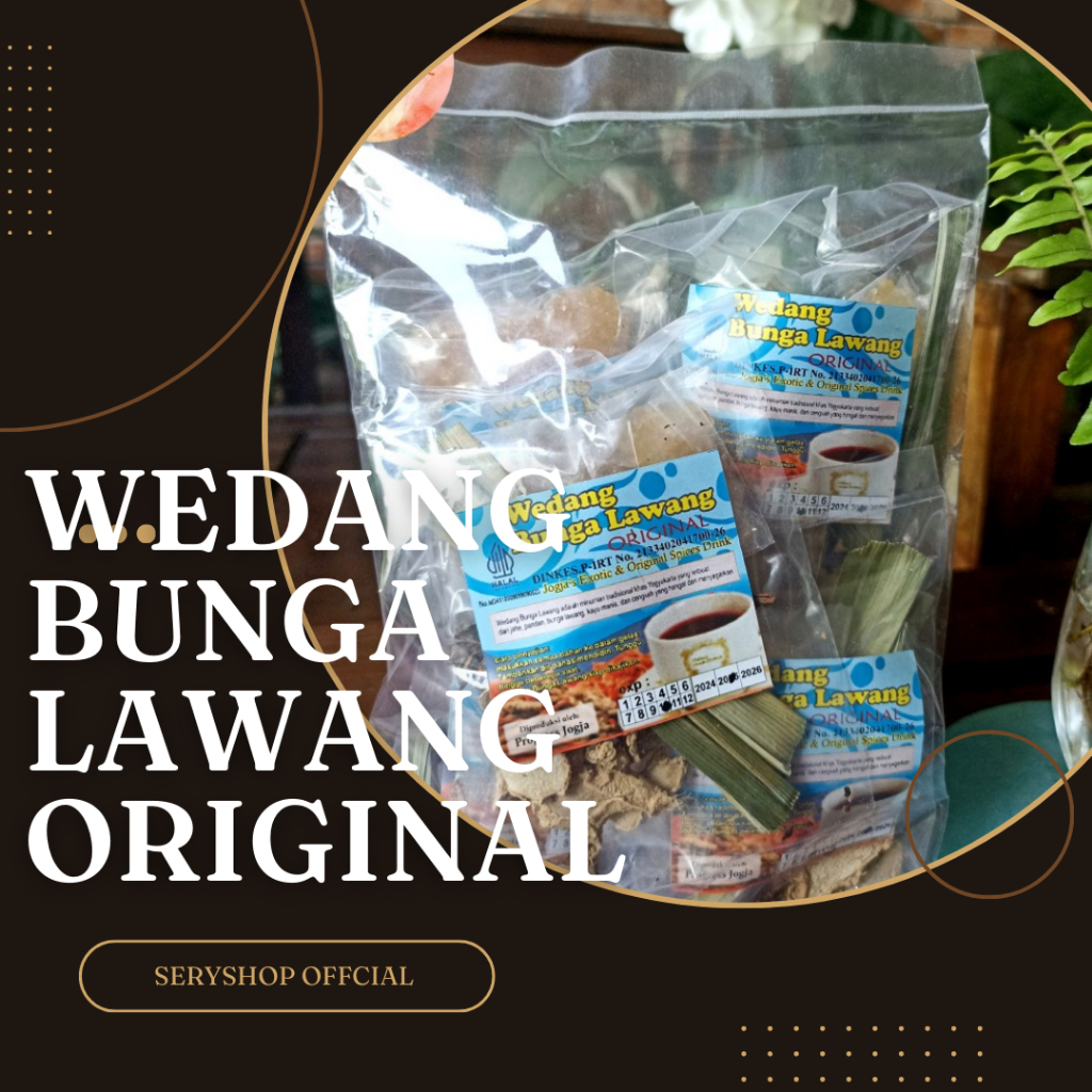 

Wedang Bunga Lawang Racikan Komplit 1 Pack Isi 5 Sachet Original Fresh