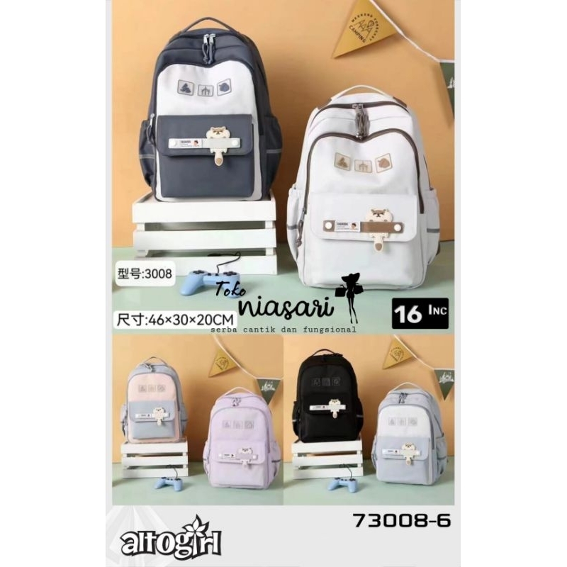 TAS RANSEL ALTO KOREA | TAS ALTO | RANSEL ALTO | TAS SEKOLAH