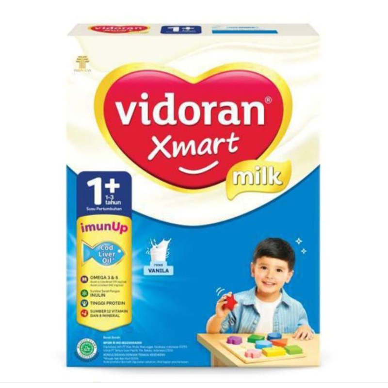 

vidoran Xmart 1+ Susu Pertumbuhan Anak 1-3 Tahun Vanila 925 g
