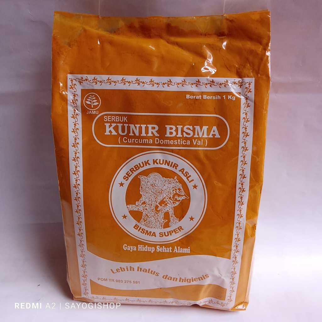

Bubuk Kunyit Bisma Asli Murni BPOM 1kg