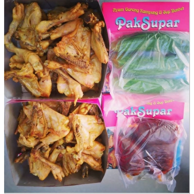

Ayam Goreng Pak Supar kemasan Vakum mitra snack