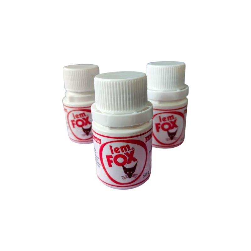 

Lem Fox Botol 50gr (12 pcs)
