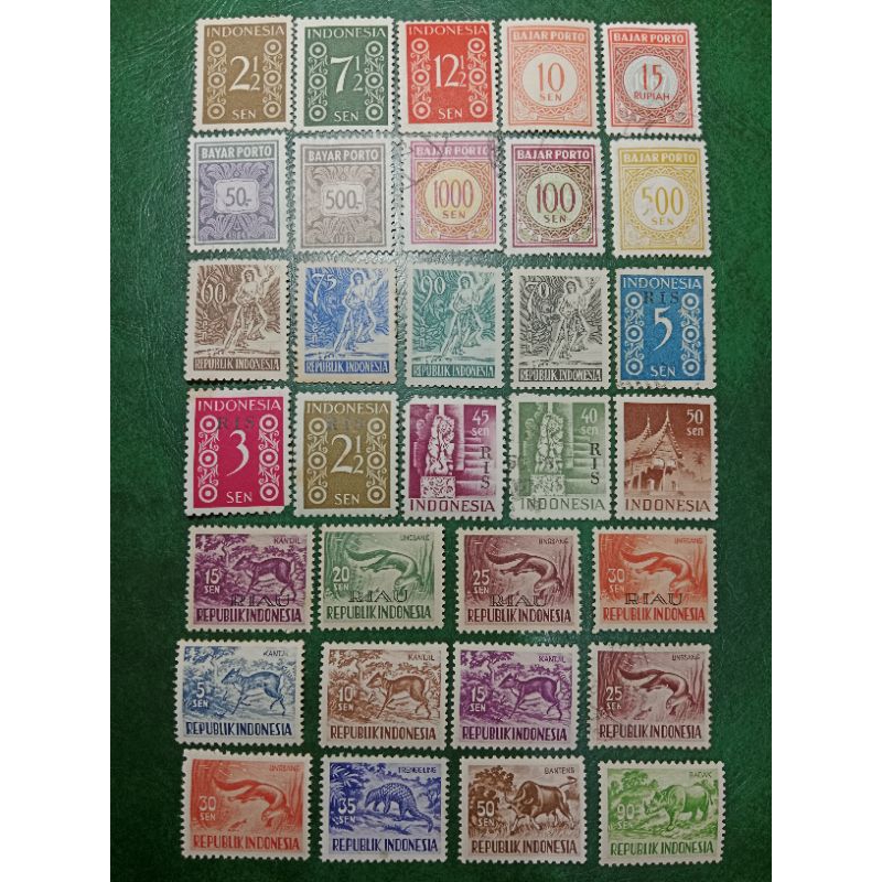 

Prangko Indonesia 32 Pcs Campur USED/ UN USED
