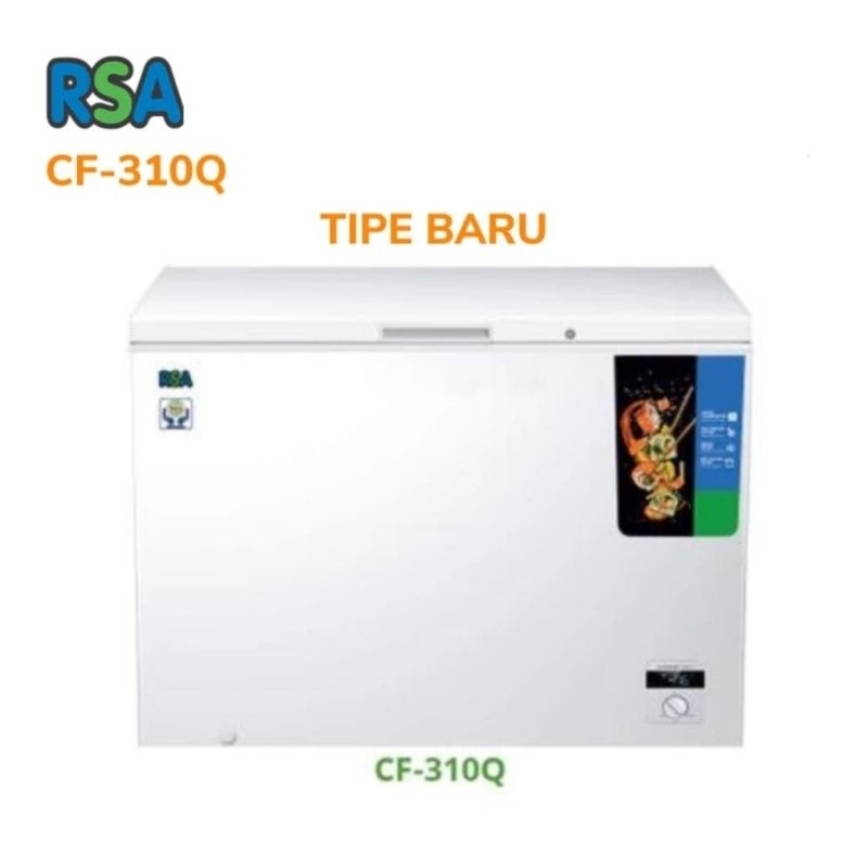 BOX FREEZER RSA 300LITER CF310 310 LITER CHEST FREEZEER RSA BOX FREEZER RSA 300LITER