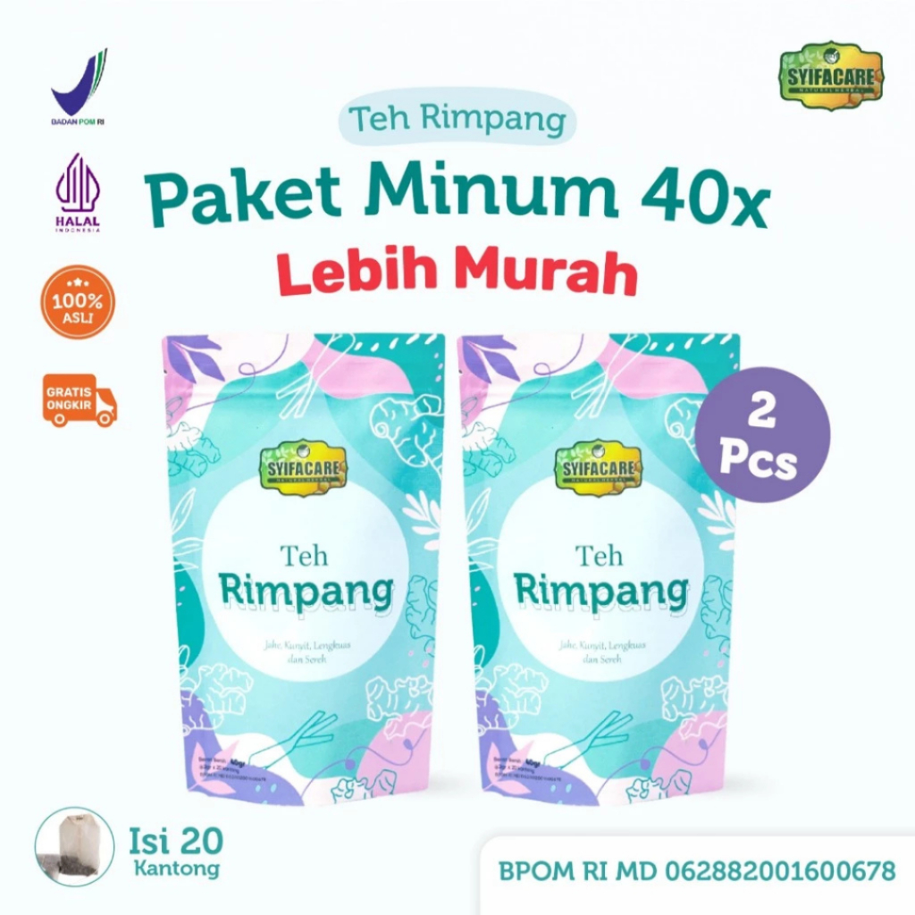 

Teh Rimpang Ala JSR BPOM Syifacare | Minuman Herbal