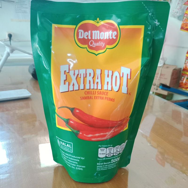 

Delmonte saus extra pedas 500gr