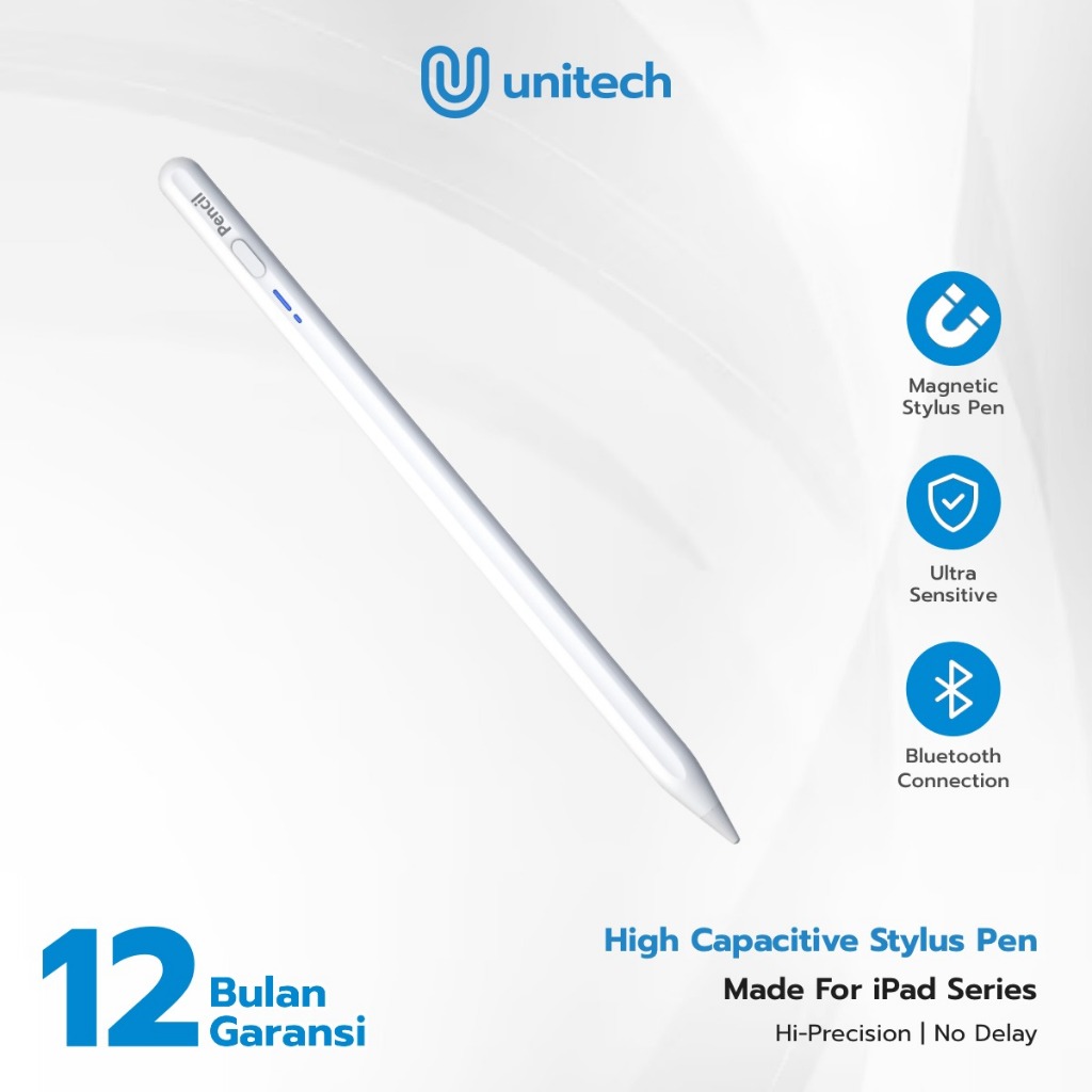 Stylus Gen Plus Pencil Bluetooth with Camera & Split screen for IOS | SP16 - 11th pro | Unitech