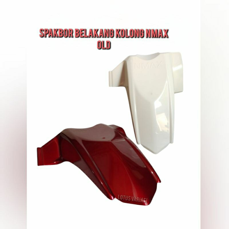 SPAKBOR BELAKANG KOLONG NMAX OLD RED/WHITE