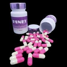 Pelangsing Pinky Premium Double Strong Obat Diet Pink Putih Original(botol drw tutup silver)