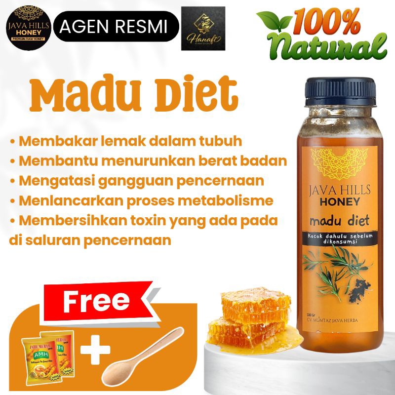 

MADU DIET by Javahills Honey madu menurunkan berat badan