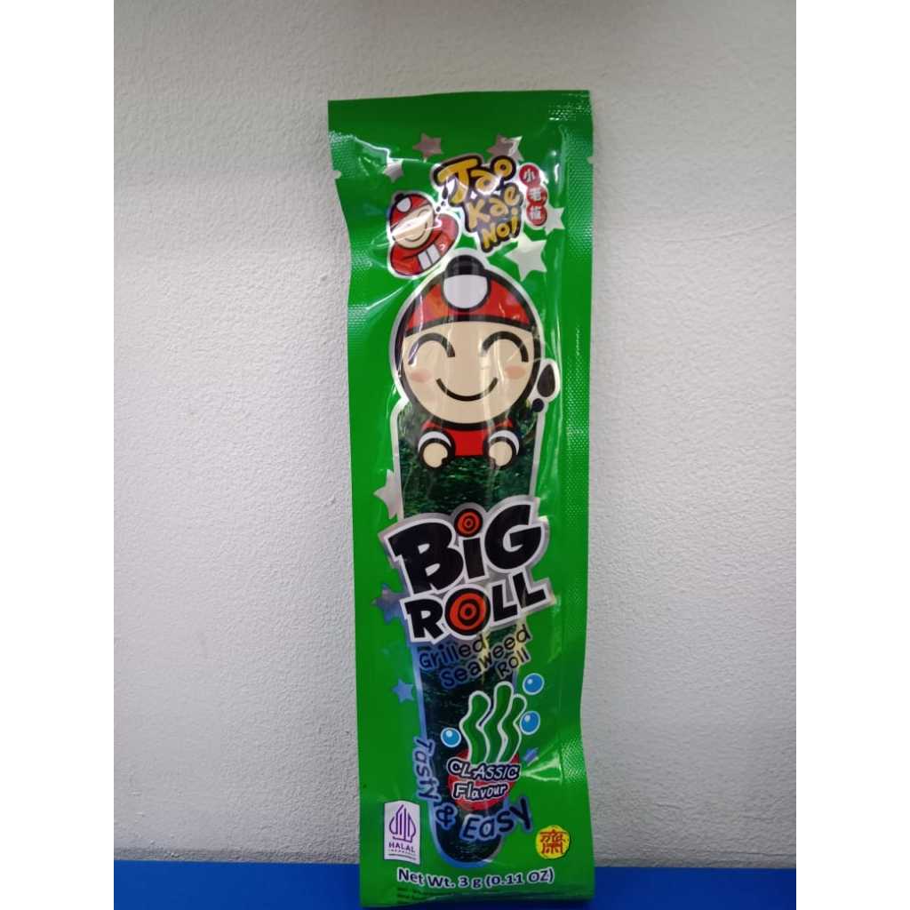 

TAO KAE NOI GRILLED SEAWEED ROLL CLASSIC 3 GR