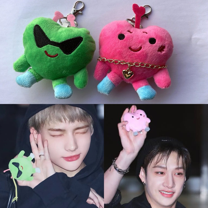 Heart Tung Heart Taeng Stray Kids Plushie Bang Chan In Hyun Jin Han SKZOO Case 143