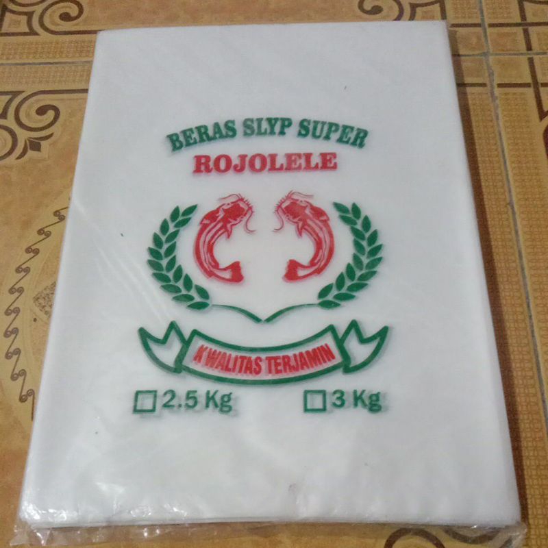 plastik beras rojolele 3kg