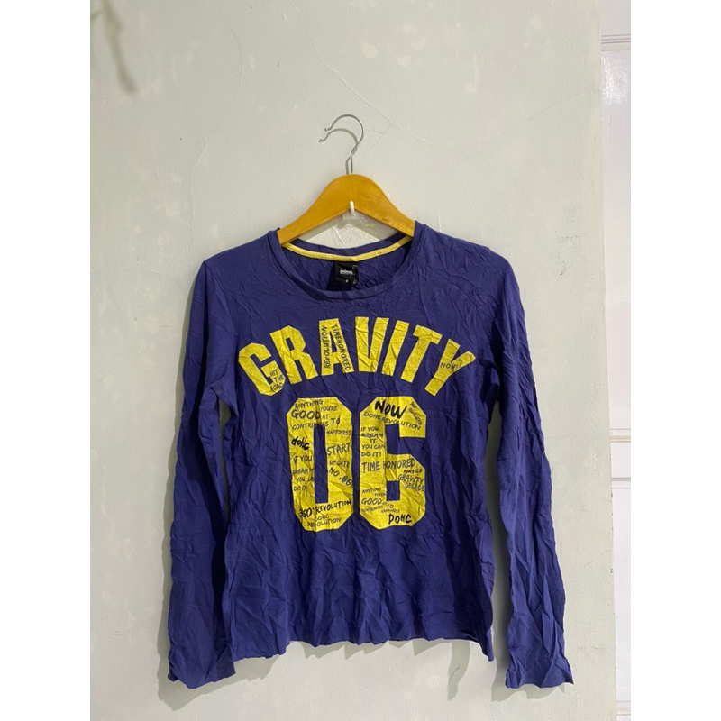 kaos oblong wanita lengan panjang