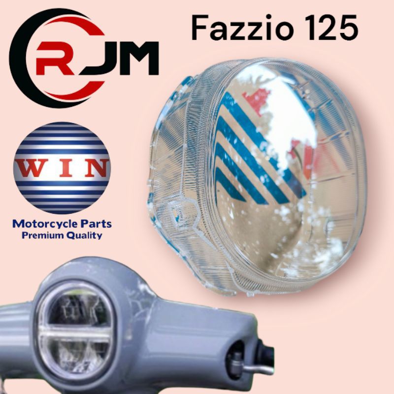 MIKA LAMPU DEPAN YAMAHA FAZZIO 125 BEJ MIKA LAMPU DEPAN FAZZIO KACA LAMPU FAZZIO MIKA LAMPU FAZZIO