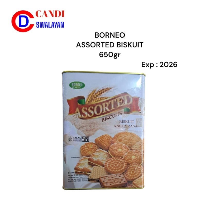 

Biskuit BORNEO Assorted 650gr