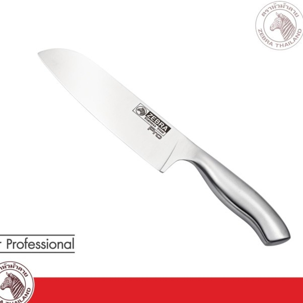 Pisau Dapur Stainless / Pisau Sushi Stenlis / Pisau Zebra Stenles Sushi Knife Pro II 7" Zebra 100249