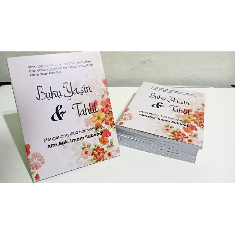 

Buku Yasin Custom