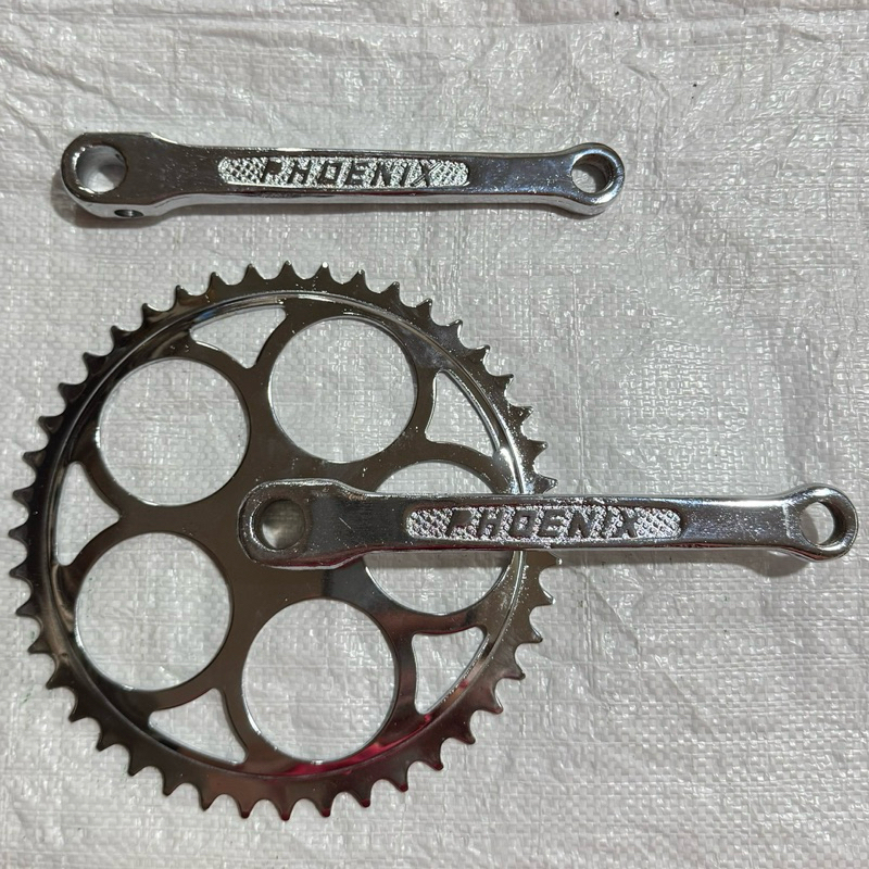 PIRINGAN SEPEDA 44T PHOENIX SEPEDA 24, 26, 26 JENGKI, 28 BESAR/CHAINWHEEL & GEAR TENGAH 44 MATA
